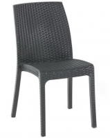 Стул стопирующийся без подлокотников RATTAN VIRGINIA, цвет венге Стул стопирующийся без подлокотников RATTAN VIRGINIA, цвет венге