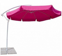 Зонт солнцезащитный "ПАРМА" 3м, фуксия с воланами Зонт солнцезащитный "ПАРМА" 3м, фуксия с воланами