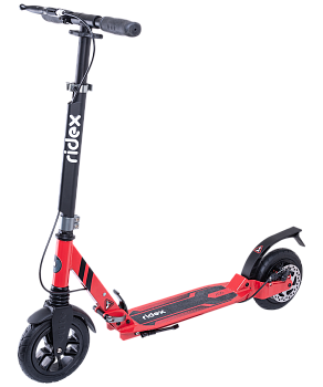 Самокат 2-колесный Route 200 мм, дисковый тормоз, красный Самокат 2-колесный Route 200 мм, дисковый тормоз, красный