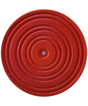 Диск здоровья FA-210, металл, красный/черный