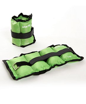 Утяжелители WT-401 1 кг, зеленый